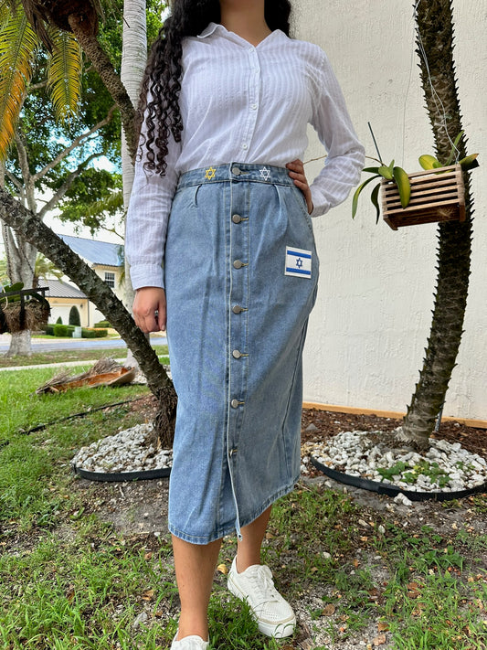 Am Israel Chai Skirt
